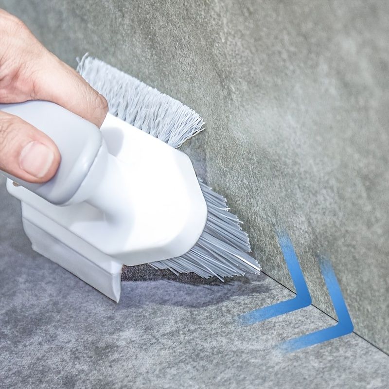 1pc Brush The Gap Between The Floor; Brush The Gap Between The Floor And The Bathroom; Brush The Bathroom Floor; Brush The Bathroom Corner; And Clean The Toilet Brush