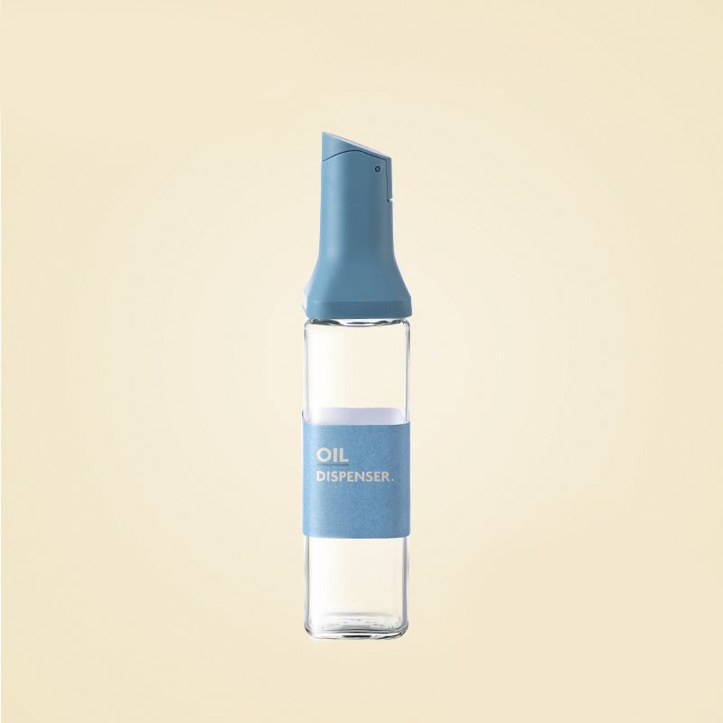 1pc 500ml/16.9oz Oil And Vinegar Bottle; Automatic Opening And Closing Oil Pot; Anti-leakage Anti-hanging Oil Household Kitchen Soy Sauce Vinegar Oil Tank; Gravity Oil Bottle