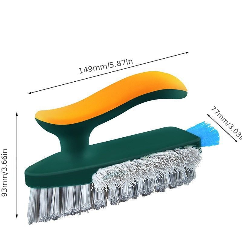 1pc Brush The Gap Between The Floor; Brush The Gap Between The Floor And The Bathroom; Brush The Bathroom Floor; Brush The Bathroom Corner; And Clean The Toilet Brush
